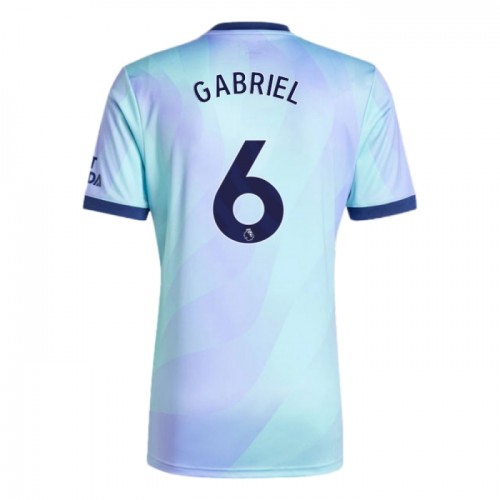 Nogometni Dresovi Arsenal Gabriel 6 Treći 2024-25 Kratkih Rukava Nogometni Dresovi Arsenal Gabriel 6 Treći 2024-25 Kratkih Rukava